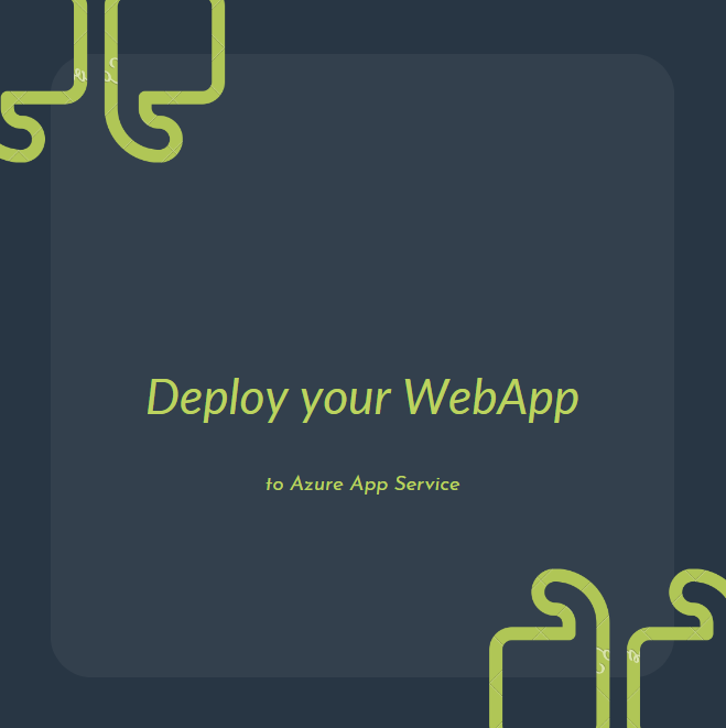 Deploy your WebApp to Azure App Service through Local Git.