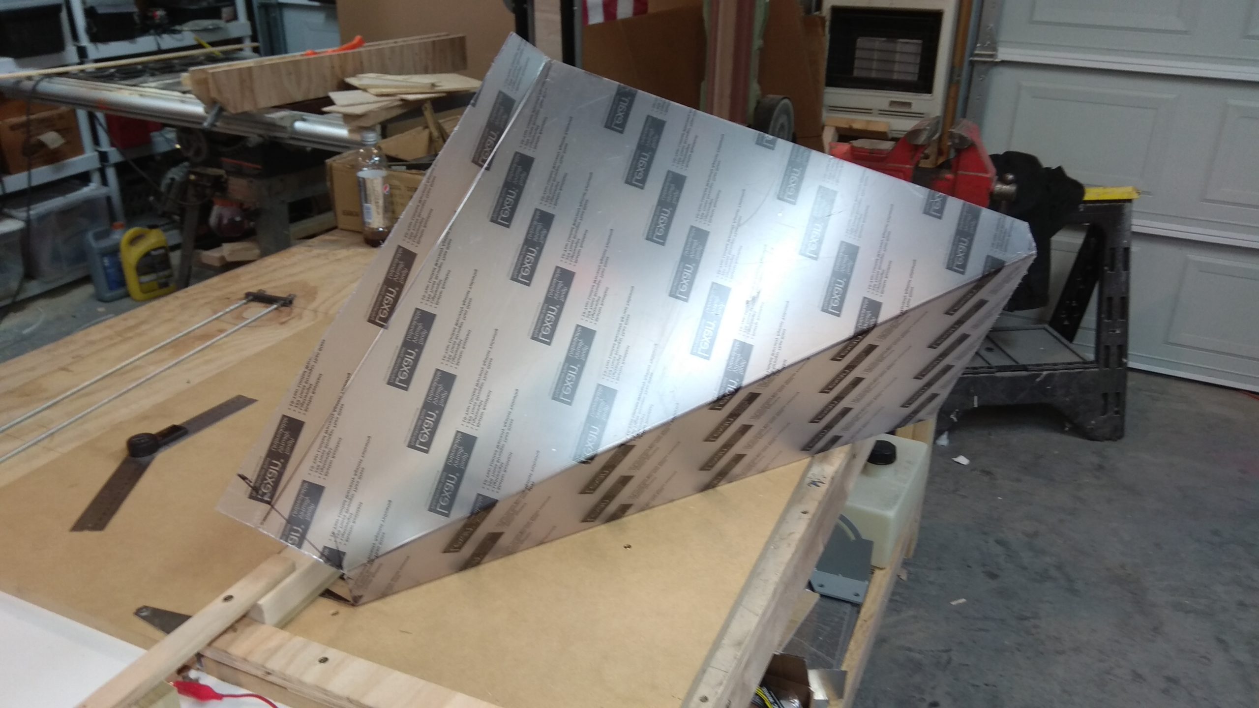 Windshield build with plexiglass bender build Legal Eagle XL Buildlog