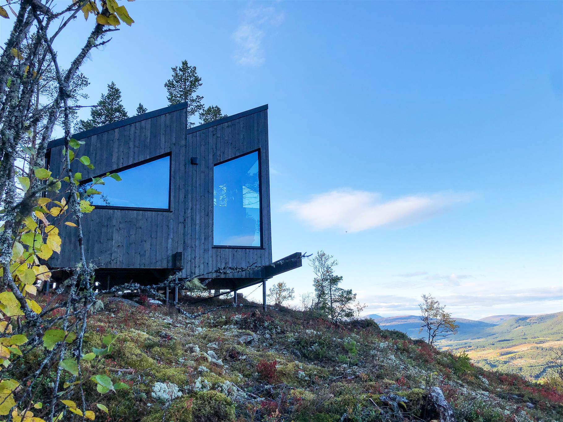 Baugsberget Fjelltopphytter Trehytte Alvdal Granstua Fra sr