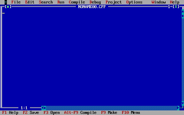 Trubo C++ IDE