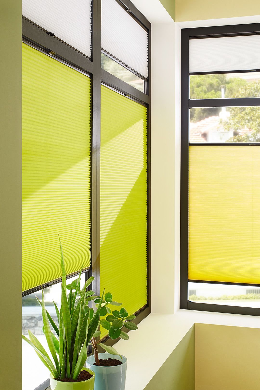 Inspirasjon plisségardiner