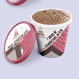 Penny Lick ice cream packaging design