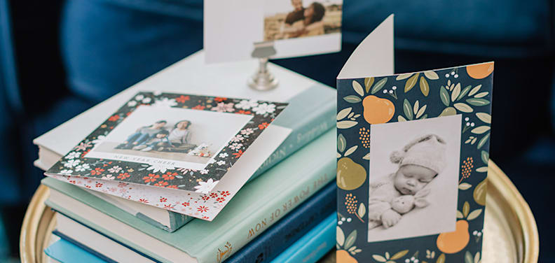 Christmas Card Album, Cover: Natural Linen