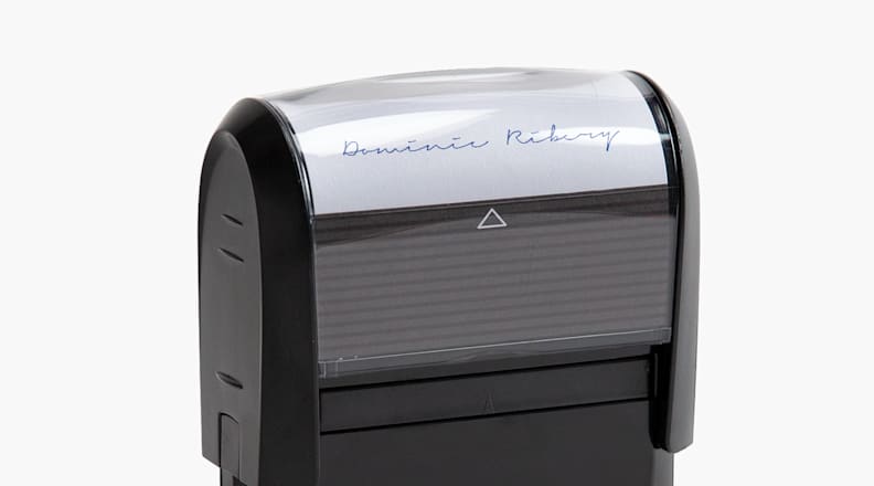  Promot Self Inking Personalized Stamp - Up to 4 Lines