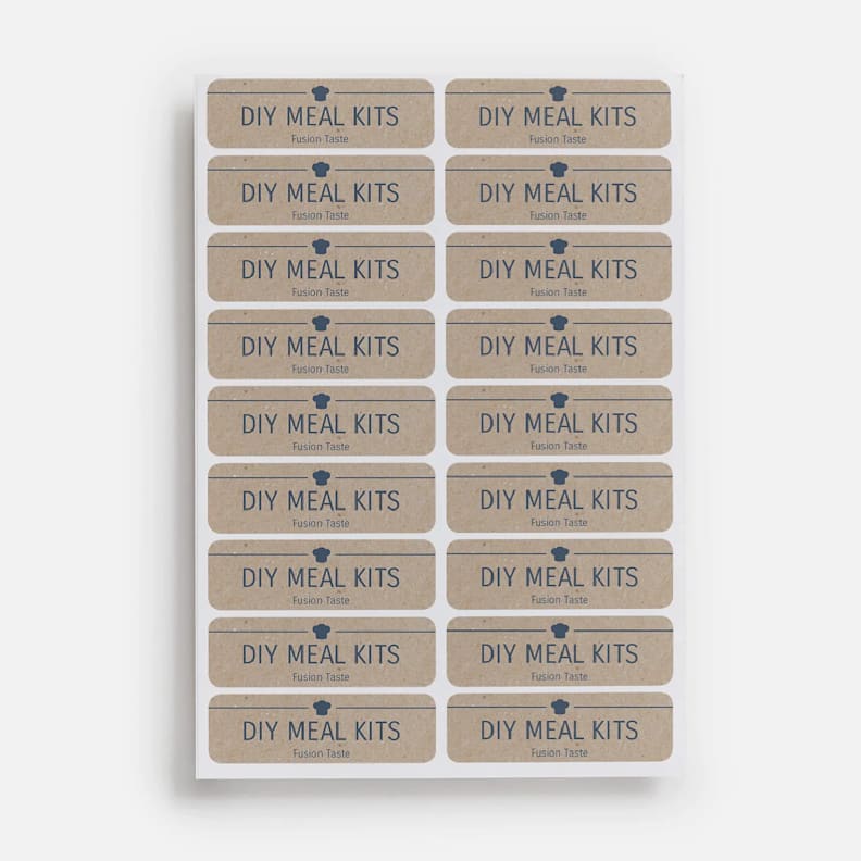 Vista print 2025 address labels