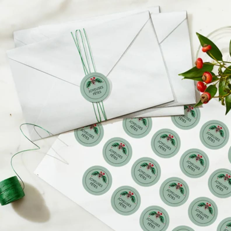 Cartes de joyeux noël avec enveloppes, carte-cadeau Kraft en papier, carte  d'invitation, fournitures pour