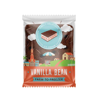 Wich Cream? Ice cream packaging design