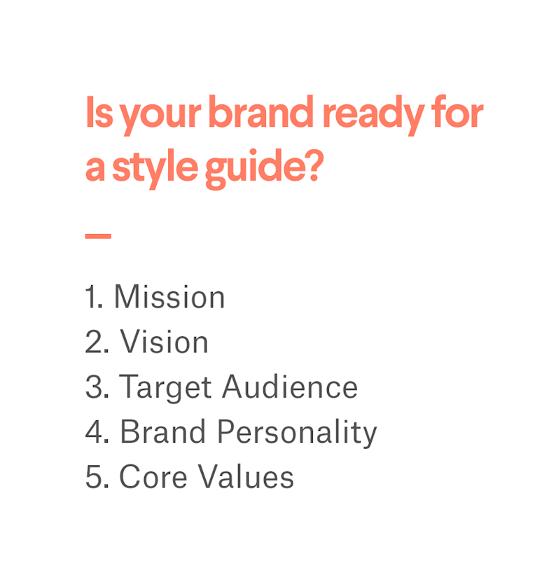 How to create a brand style guide that will evolve with your business