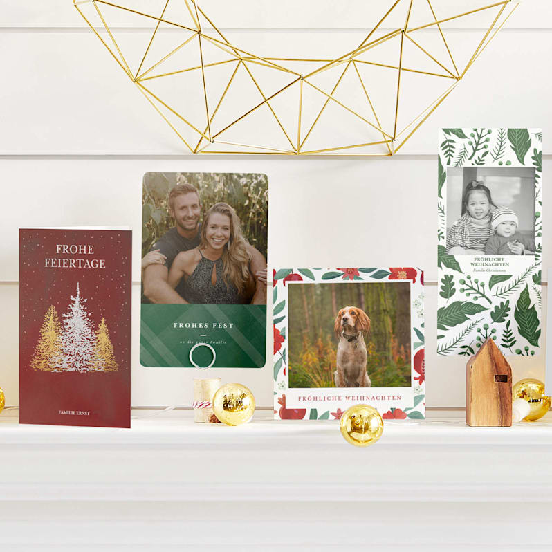 Kreative Weihnachtskarten und individuelle Geschenke – leicht