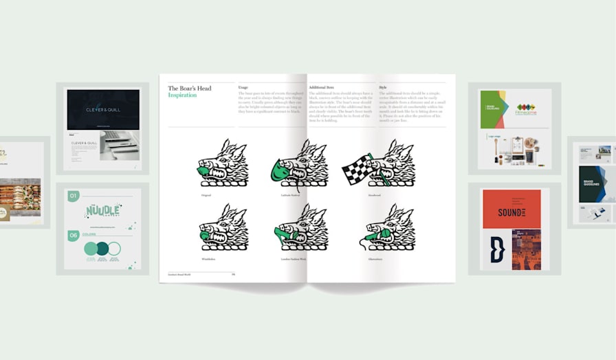 15 Amazing Well-Designed Brand Style Guide Examples - Unlimited Graphic  Design Service