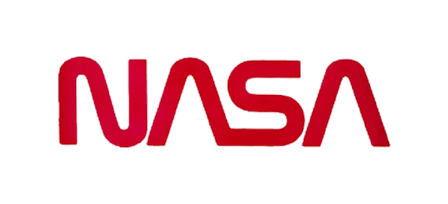 nasa curvy design logo