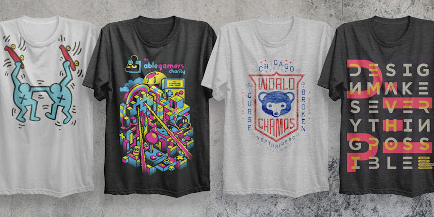 Inspiration 50 zeitlos schicke T Shirt Design Ideen Vistaprint Blog DE