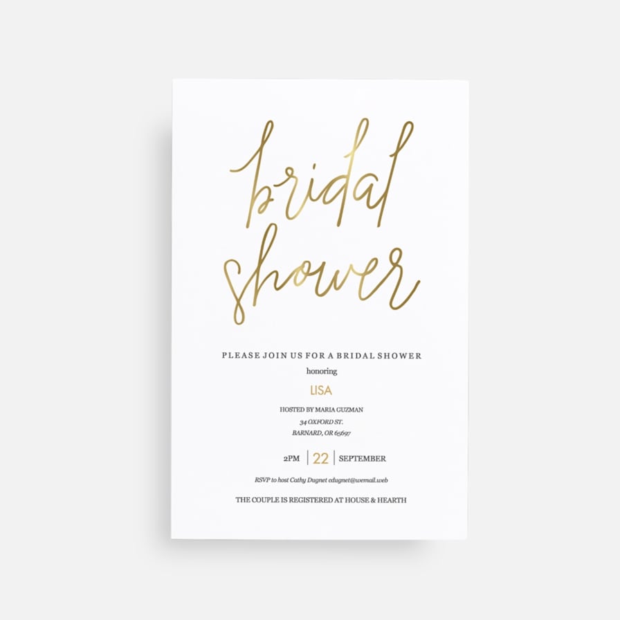 What to write on a wedding shower card 60 photos Vianawedding com
