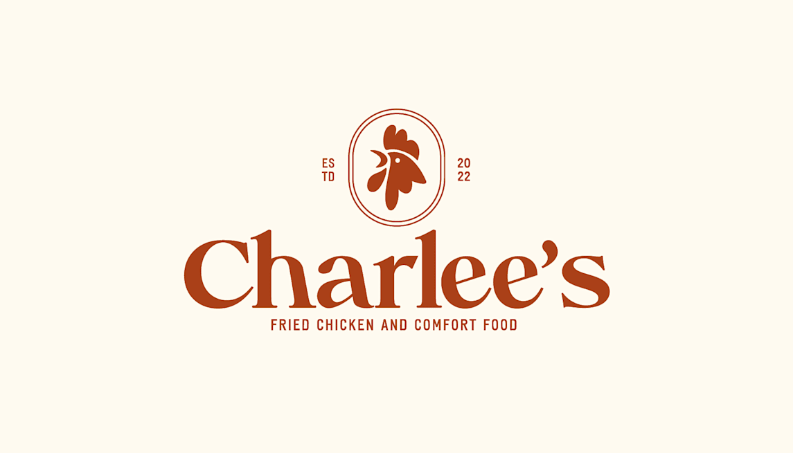 Charlee’s fried chicken logo design
