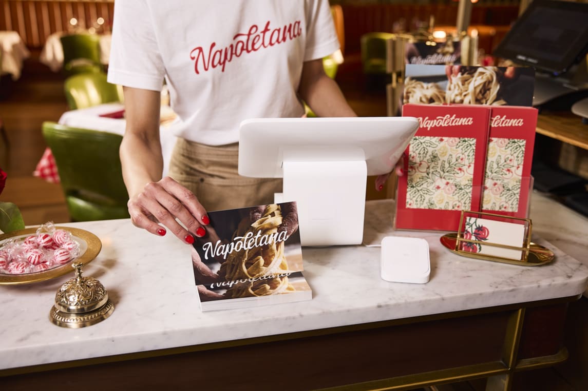 Brand imagery and identity for an Italian restaurant