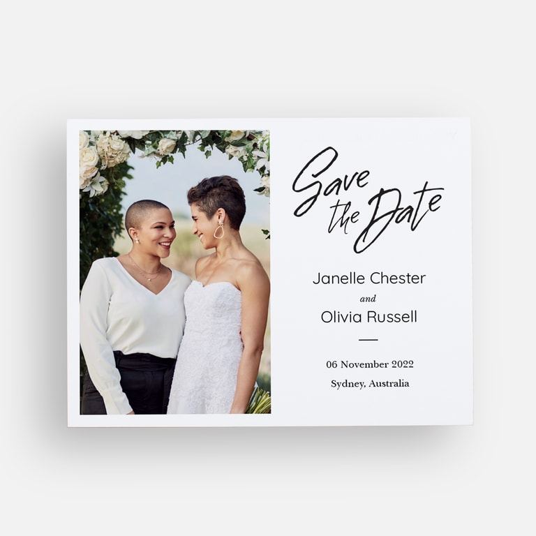 Save The Date Wording Examples VistaPrint Wedding