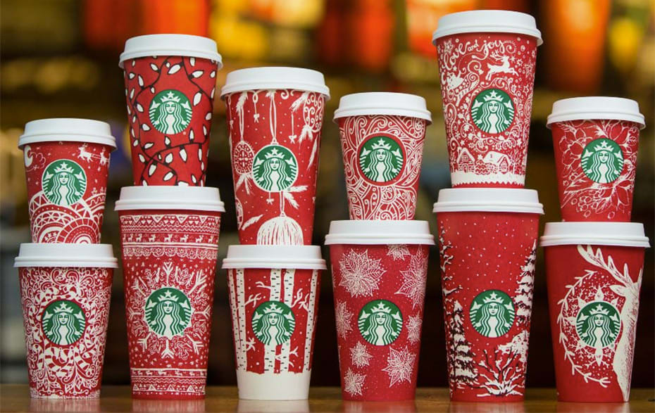 Starbucks Mugs,starbucks Tumbler, Starbucks Winter Holiday Christmas  Collection, Limited Edition,starbucks Ombre Mug,hard to Find 