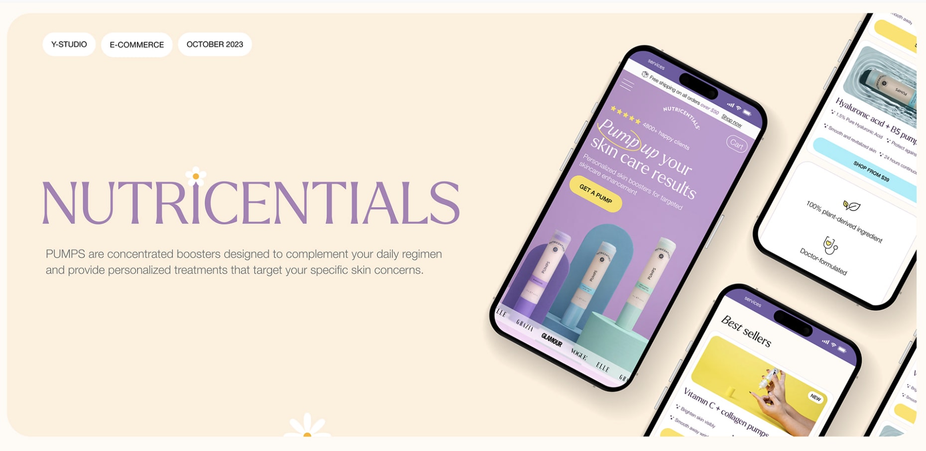 pastel web design trend