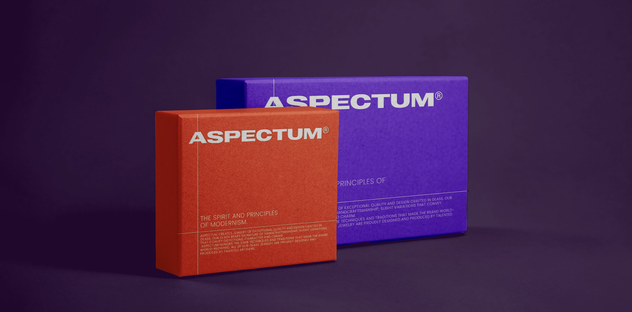 Verpackungsdesign für eine Schmuckmarke.