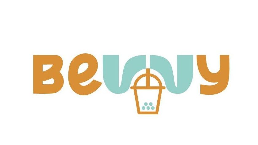 Letterform abstraction font design for a typography logo