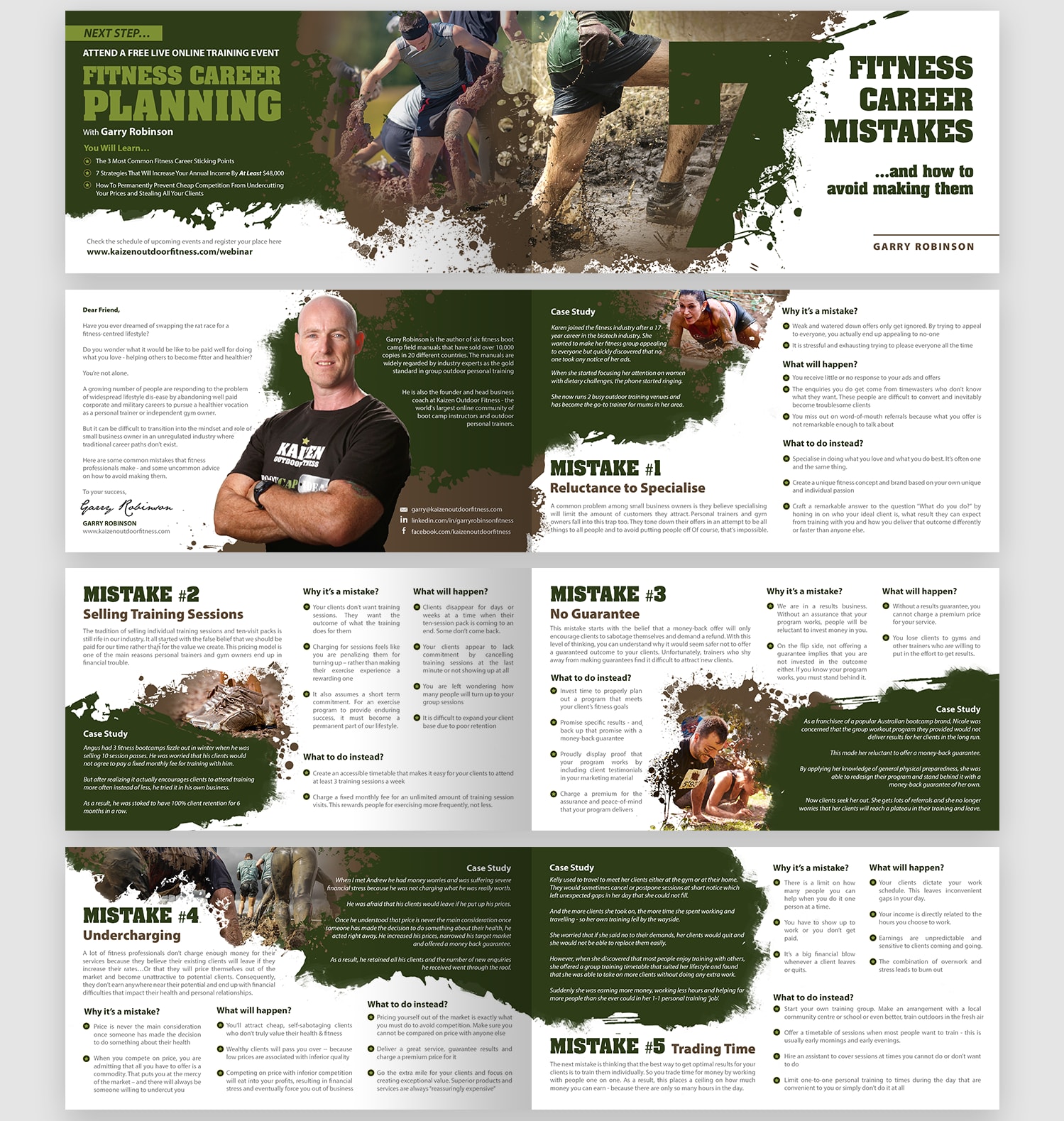 Kaizen Outdoor Fitness brochure