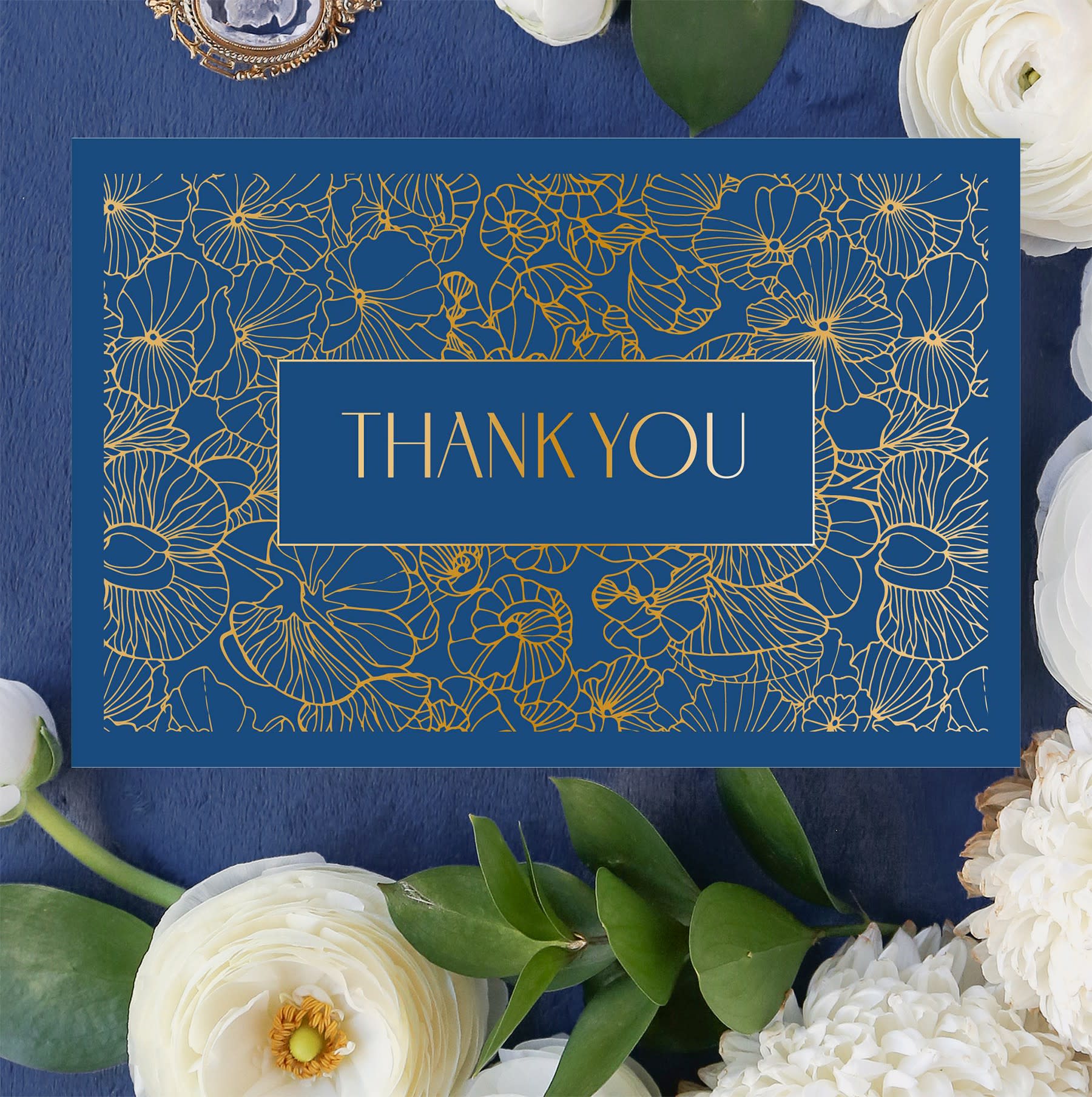 Thank-you note card