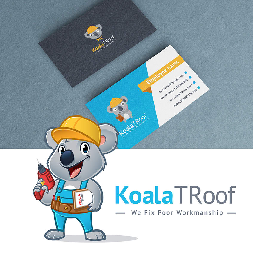 Koala business card