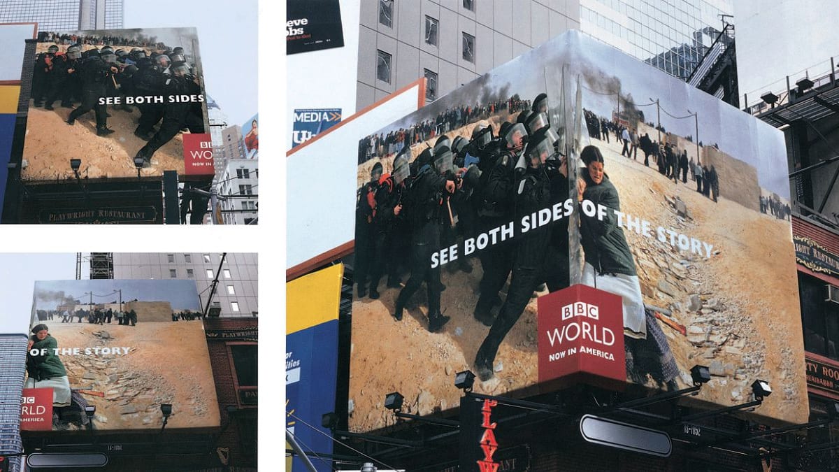 BBC billboard