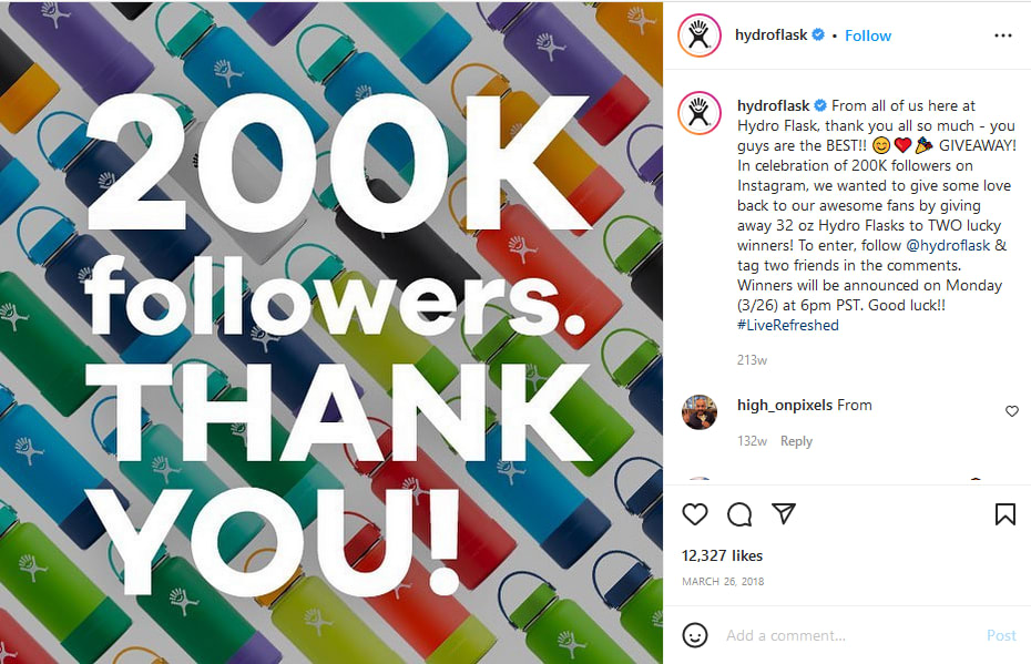 Colorful artwork with the words ‘200K followers. THANK YOU!’