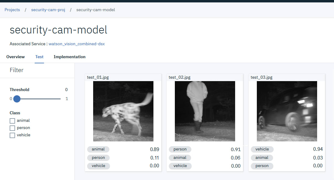 IBM Image Detection