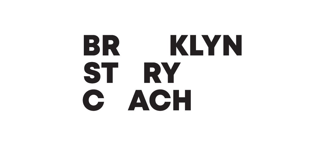 logo for brooklyn story coach