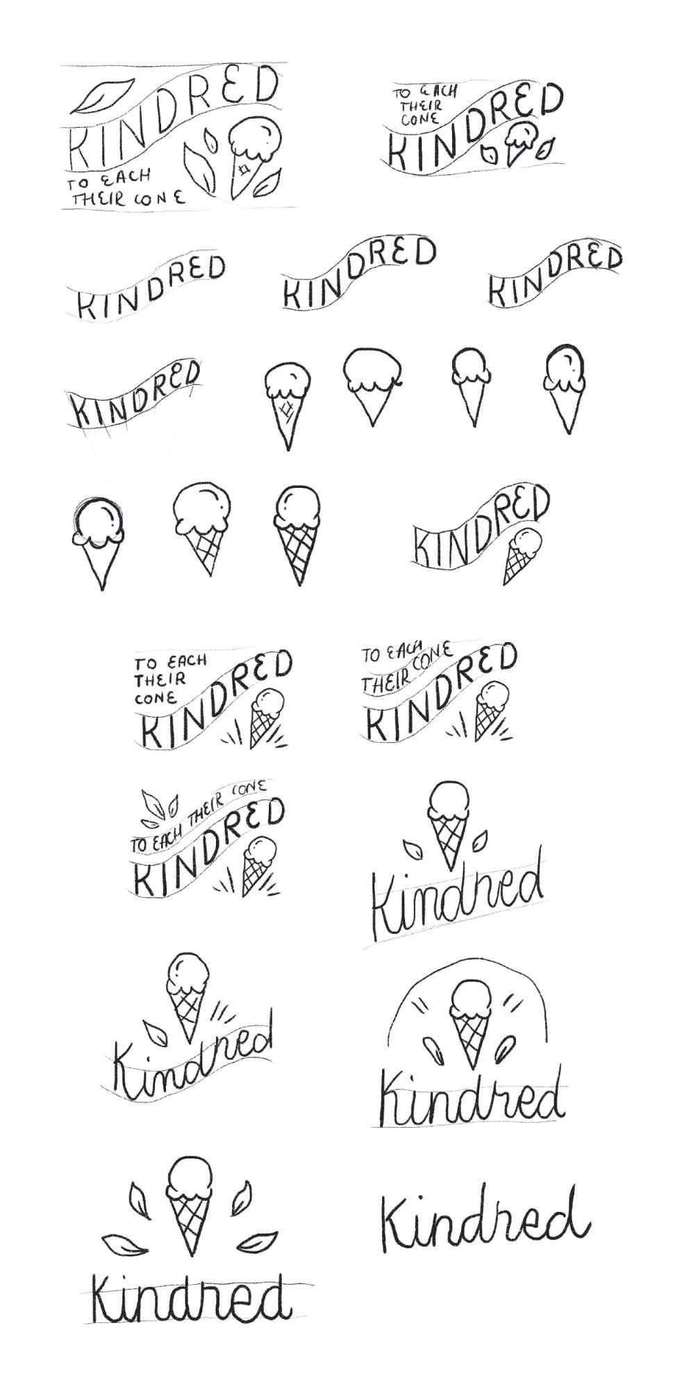 Kindred sketches refined