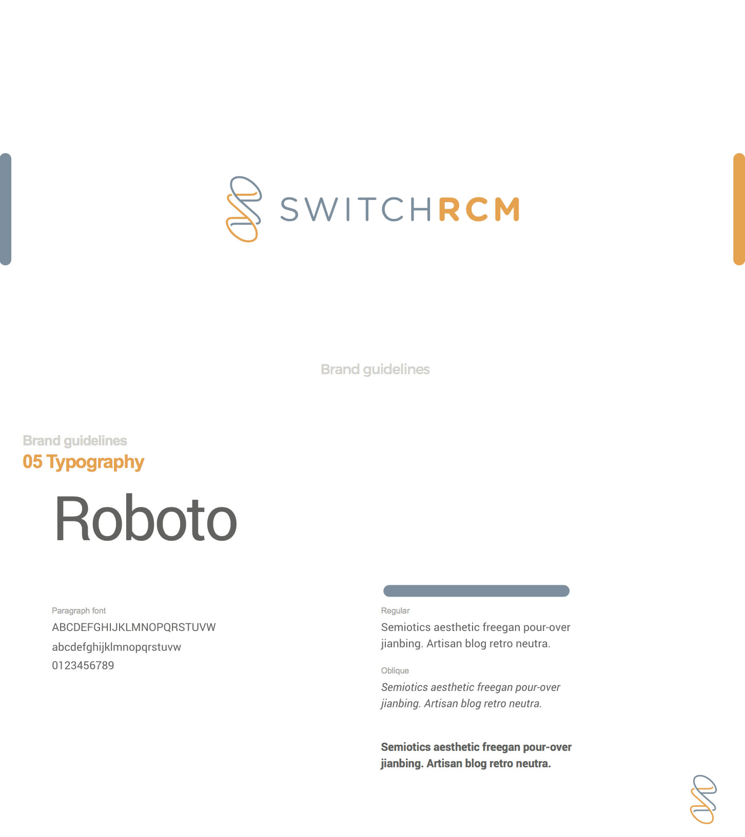 SWITCHRCM brand guideline