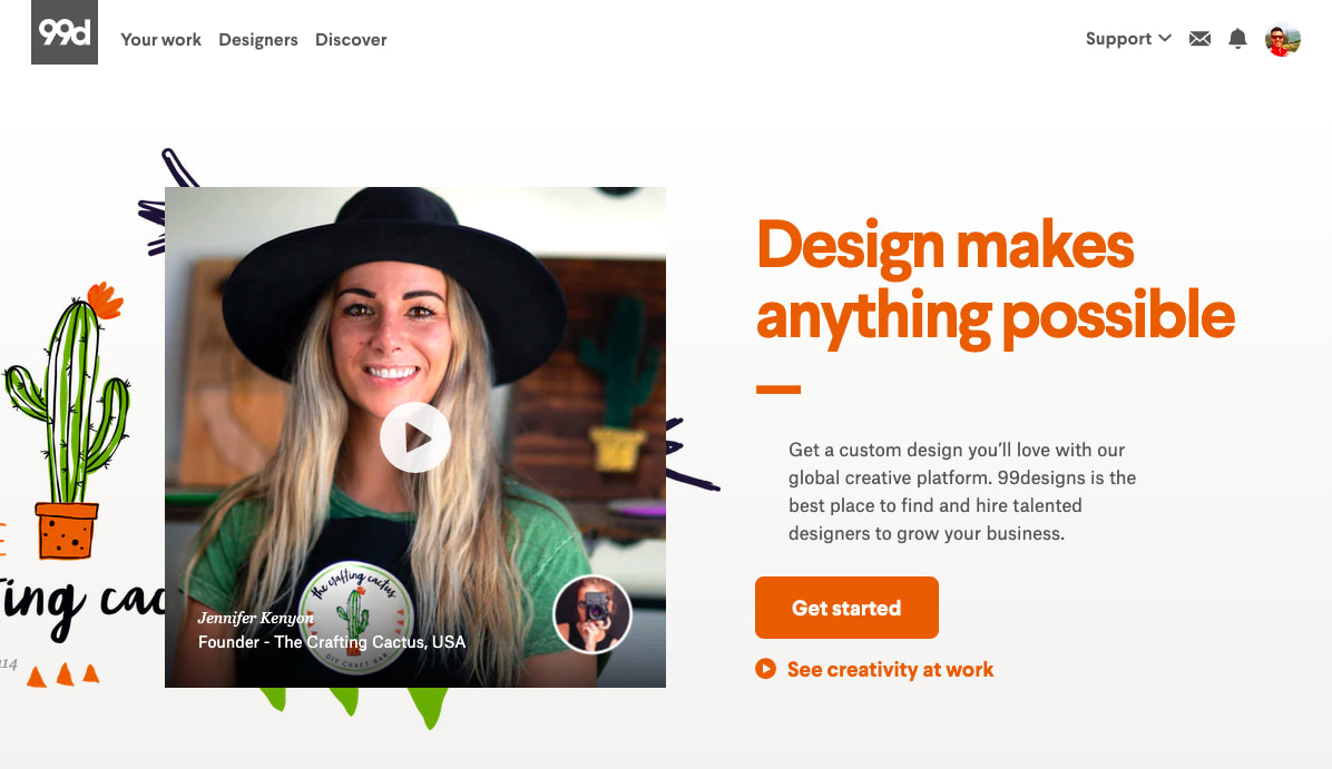 fiverr alternative for graphic design: 99designs