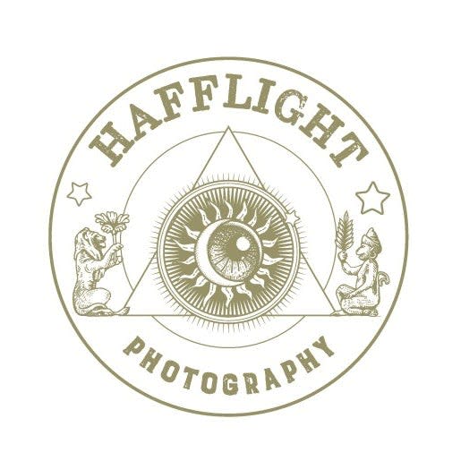 Logo color meaning: green logo design for photography brand