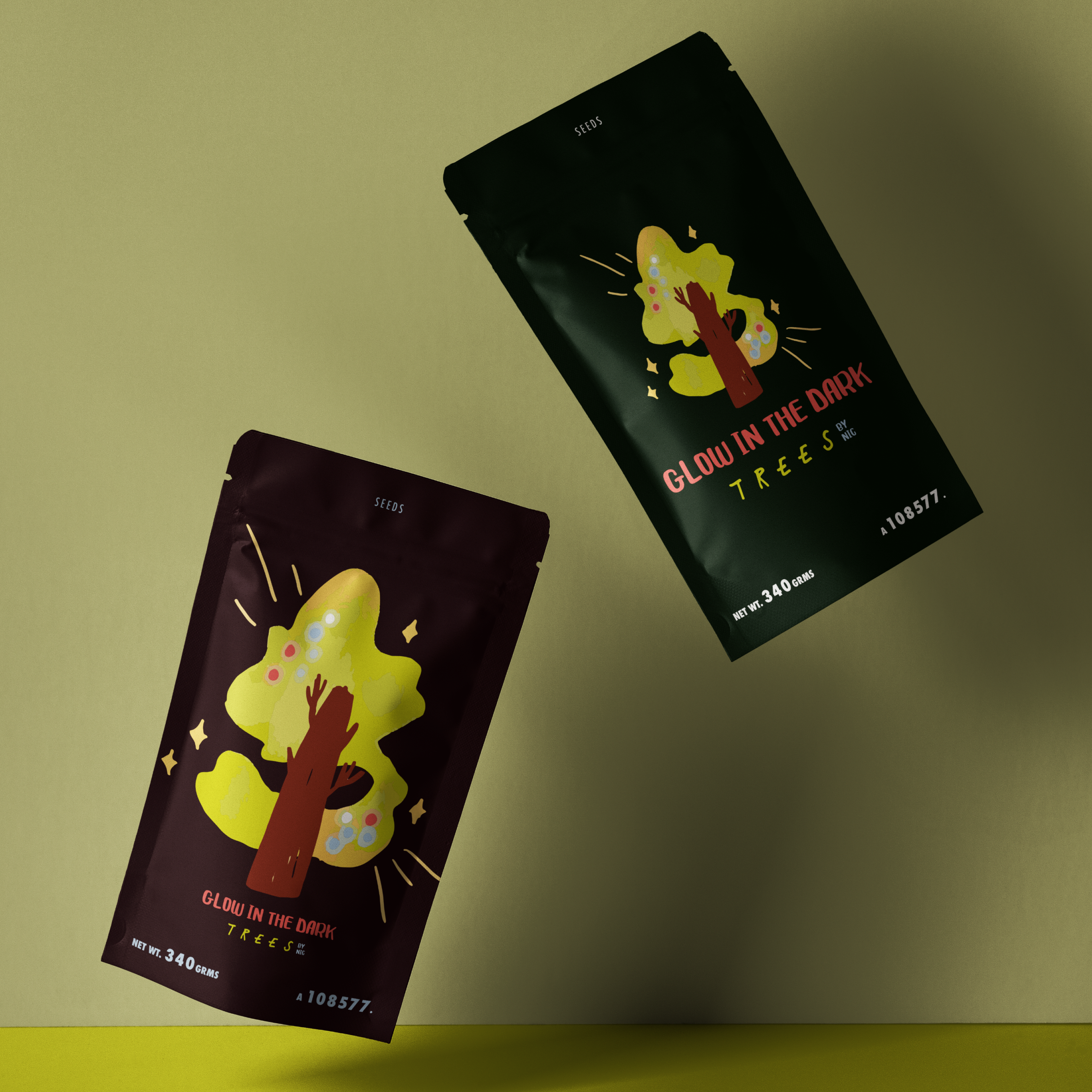 Packaging design mockup featuring logo by ananana14