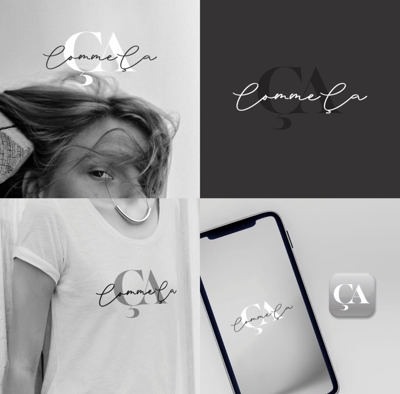 minimalist wordmark logo
