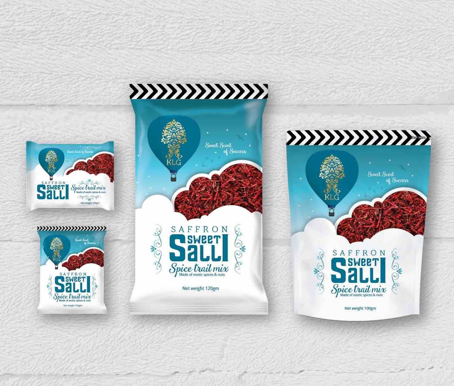 Indian snack packaging