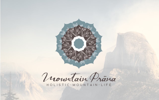 Earth tones holistic logo design