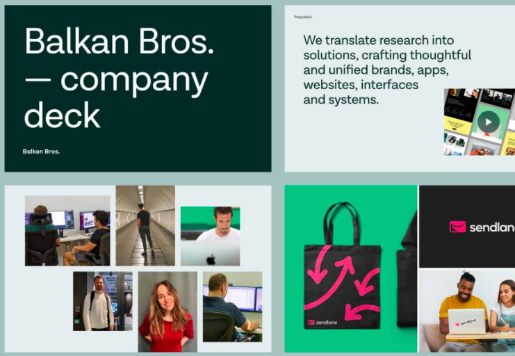 a brand strategy deck