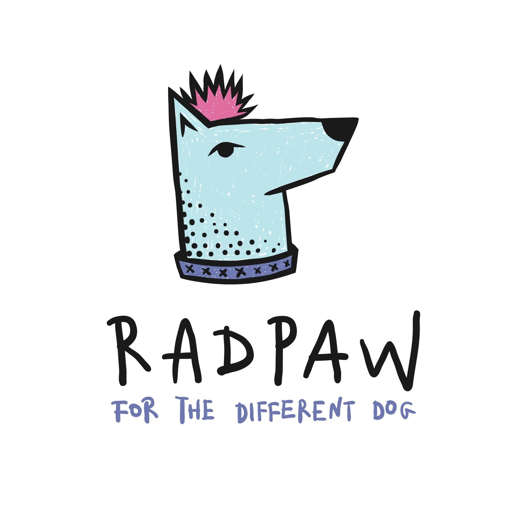 Radpaw logo design