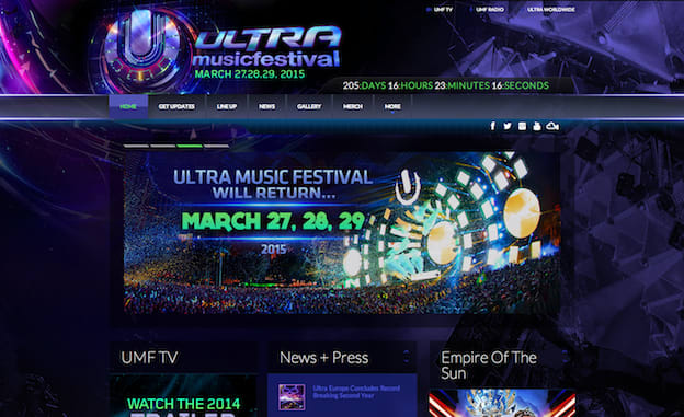 Web design for Ultra