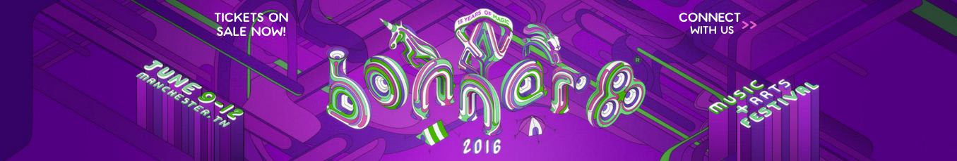 bonnaroo logo and website header