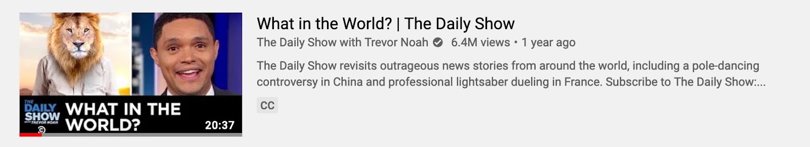 Daily Show thumbnail