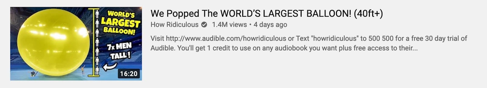 How Ridiculous thumbnail