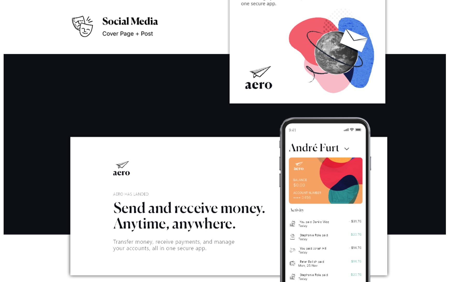 Brand style guide design for a retail company
