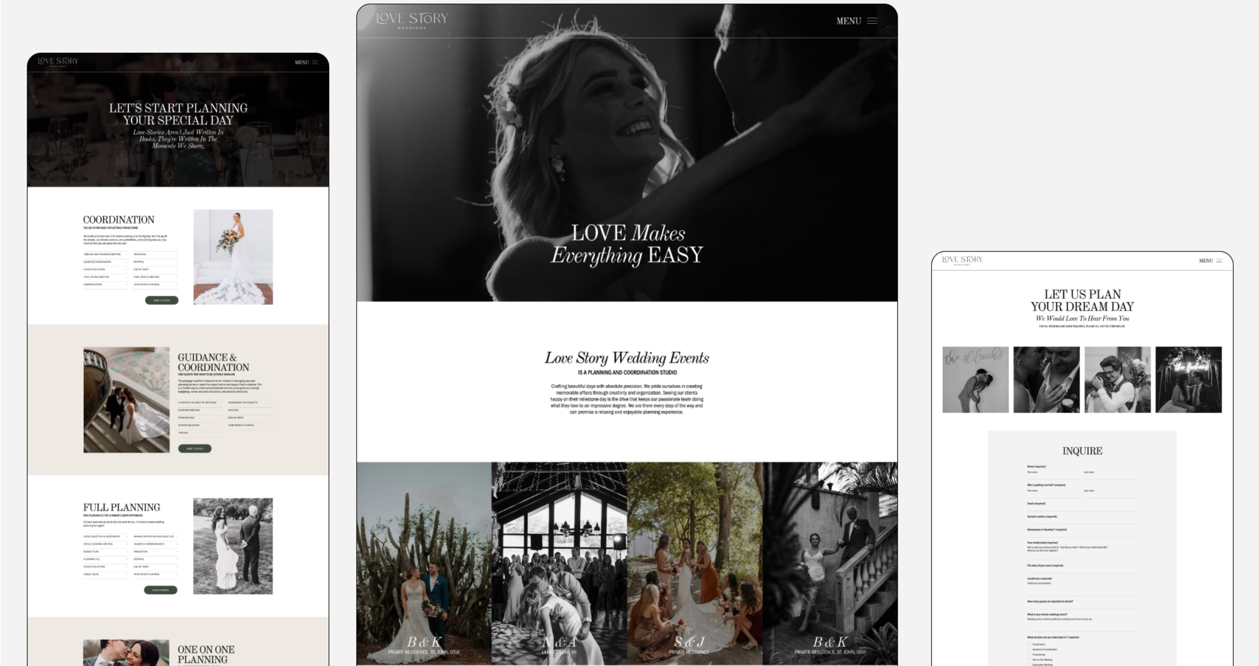 Website design by ninatailles