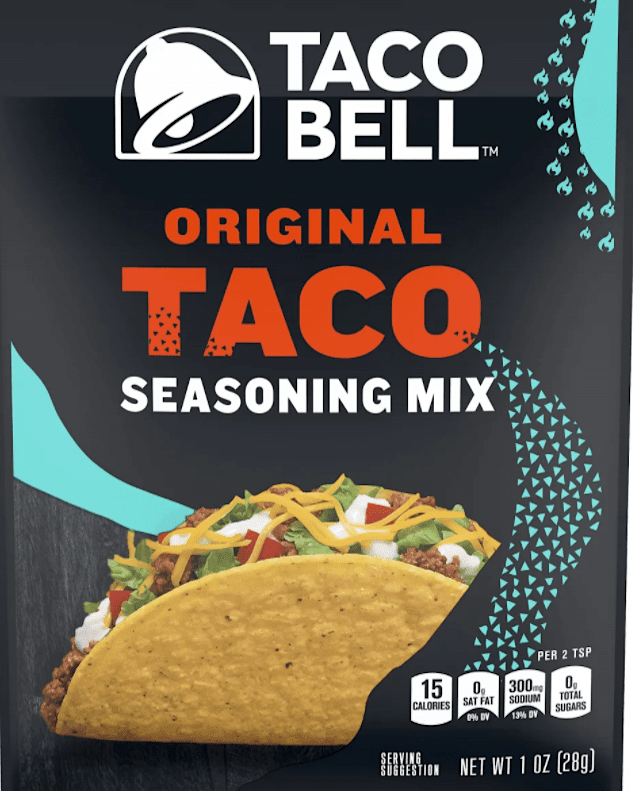 Un paquet de condiments Taco Bell