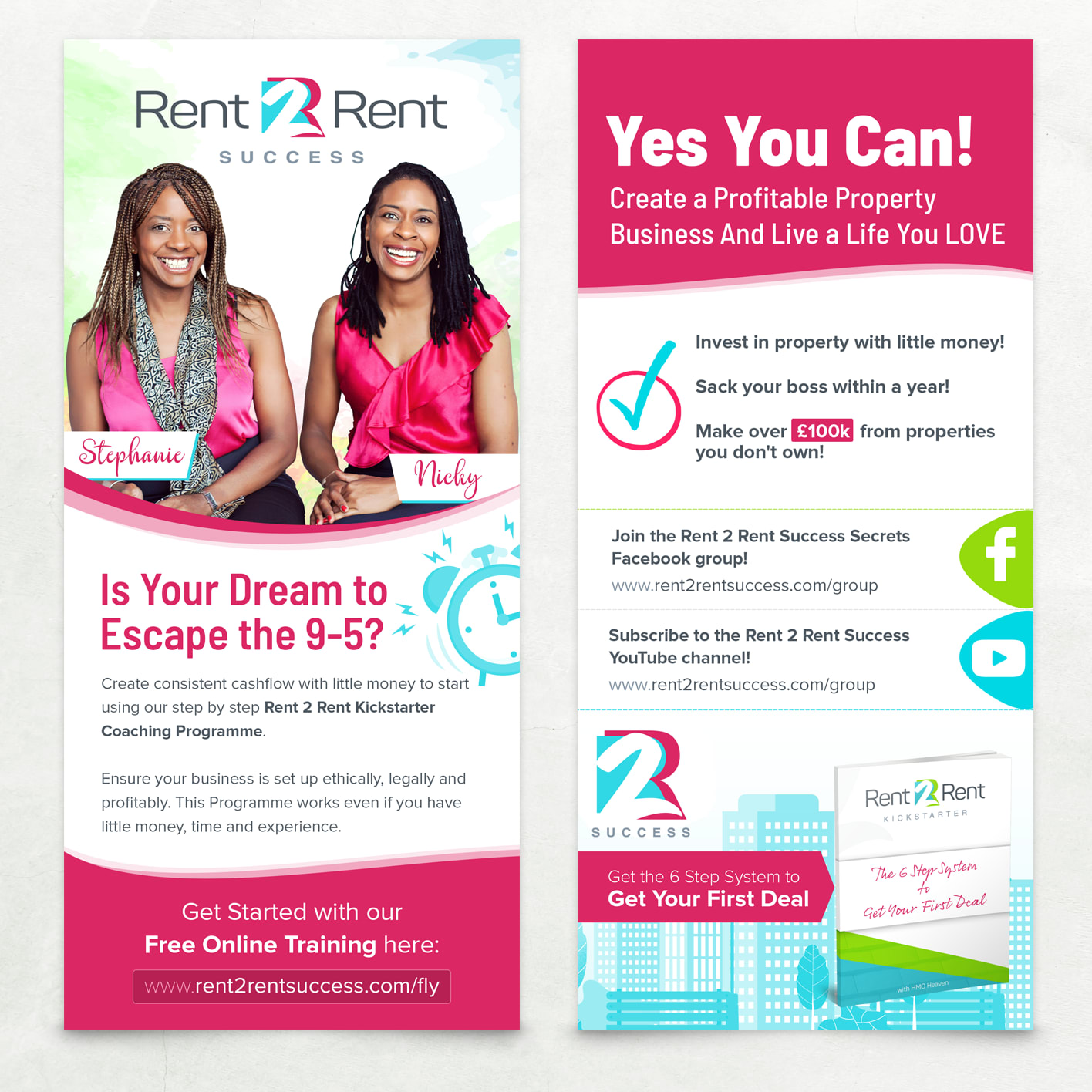 flyer for real estate coaching service