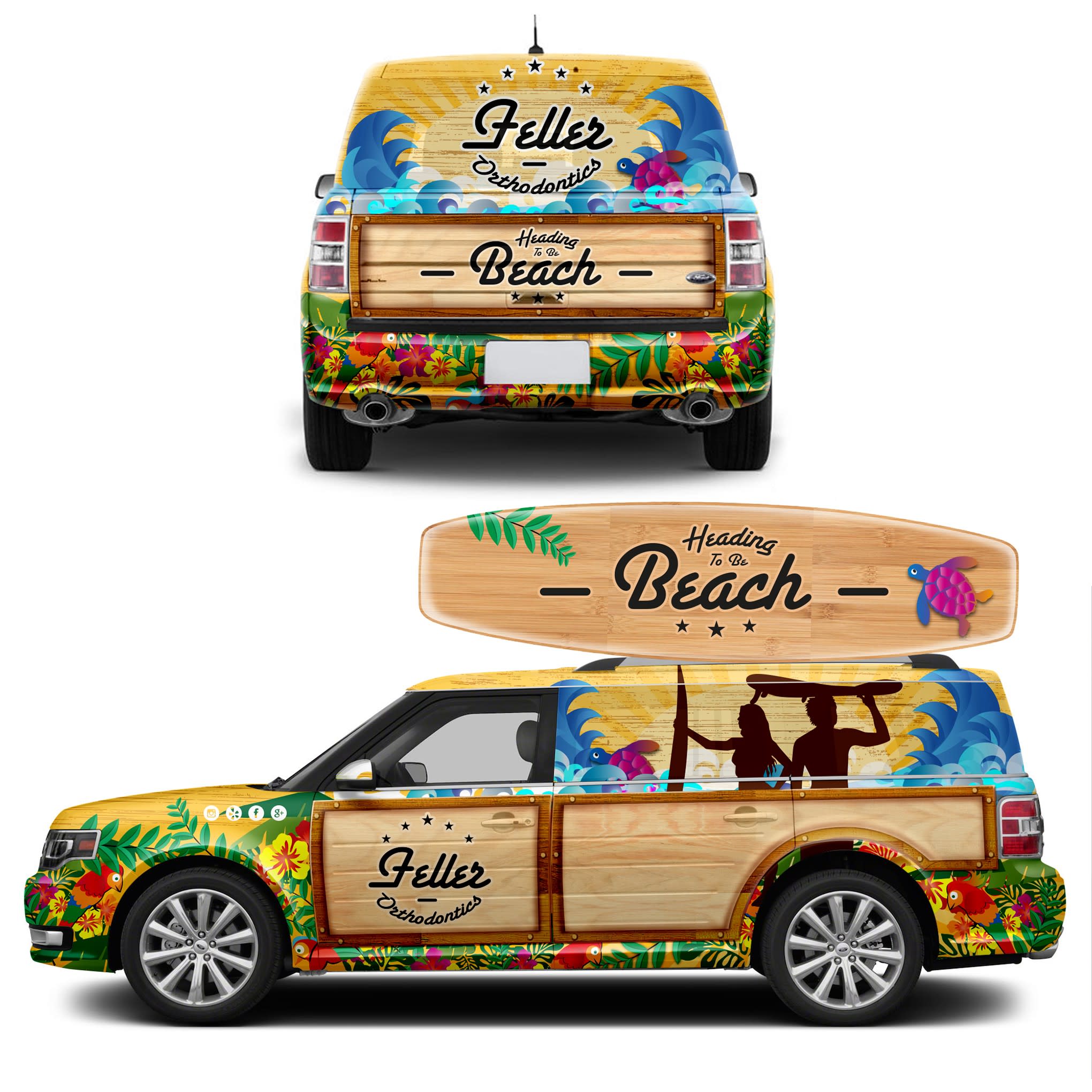 Feller Orthodontics truck